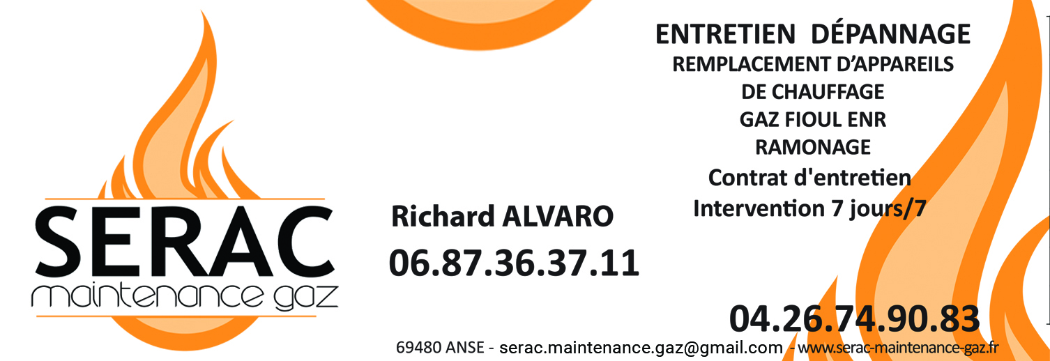 encart Serac maintenance gaz 4A
